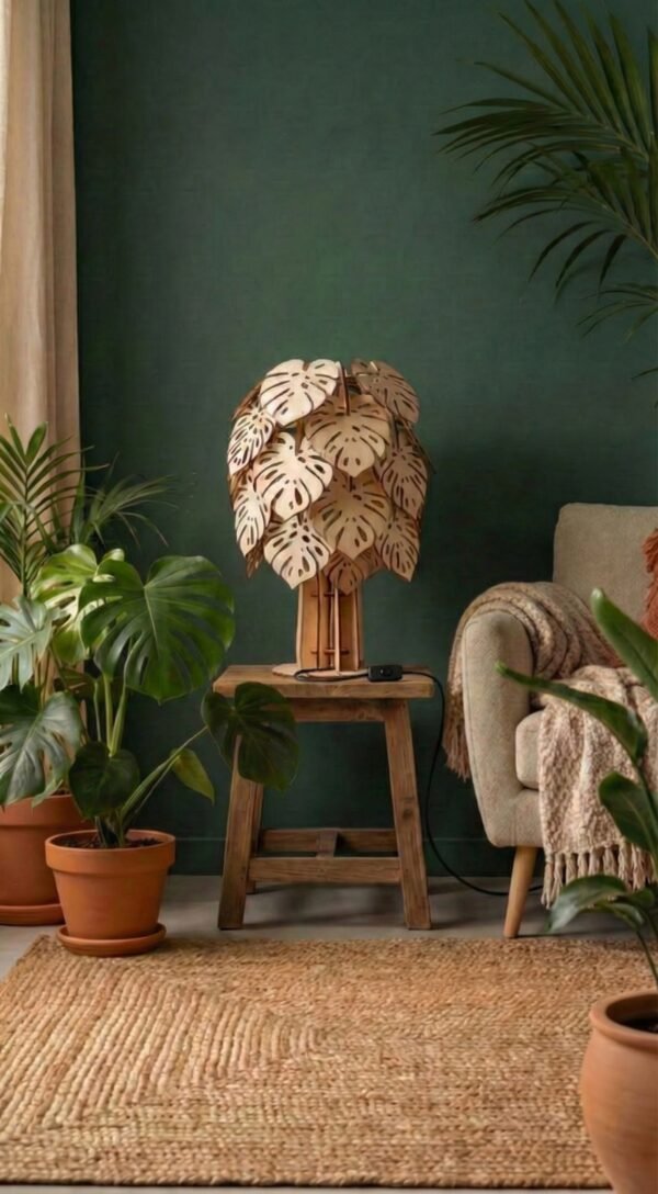 Lampe sur pieds - Monstera