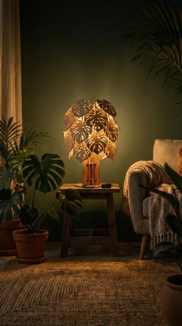 Lampe sur pieds - Monstera
