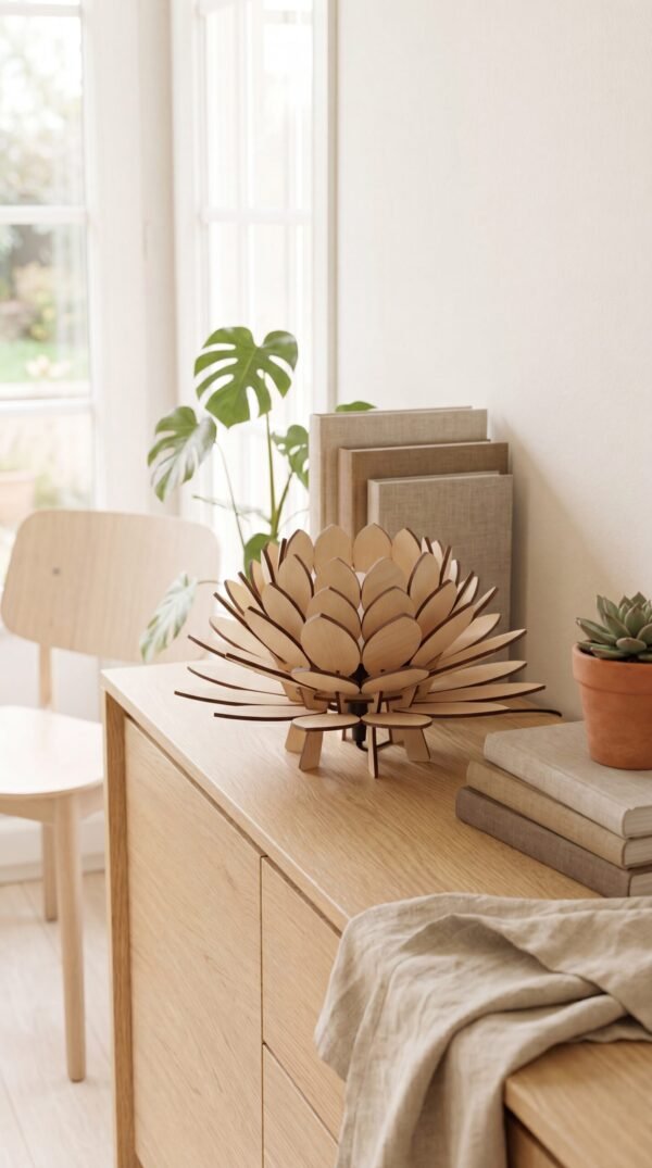 Lampe fleur de lotus