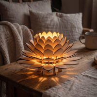 Lampe fleur de lotus